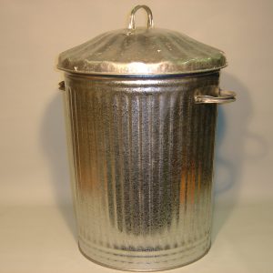 Galvanised Dustbin
