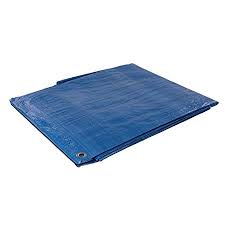 Blue Woven Polyprop Tarpaulin