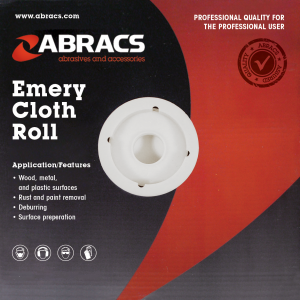 25mm x 50m x 120g Emery Roll