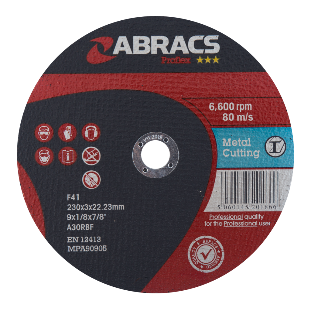 230mm Flat Metal Cutting Disc Rowan UK Rowan UK 230mm-flat-metal-cutting-disc-rowan-uk-rowan-uk