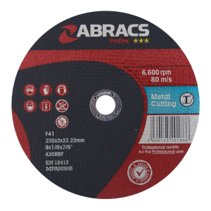 230mm Flat Metal Cutting Disc