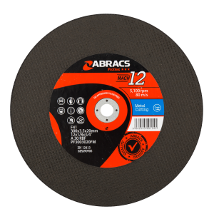 300mm  Flat Metal Cutting Disc 20mm Bore