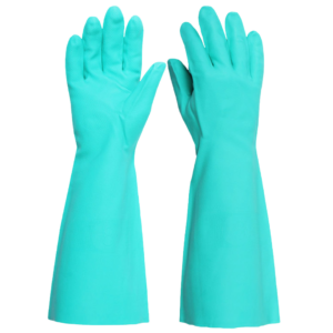 Nitrile Green 18" Gloves