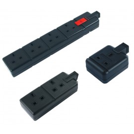 13 AMP 4 Gang Trailing Socket