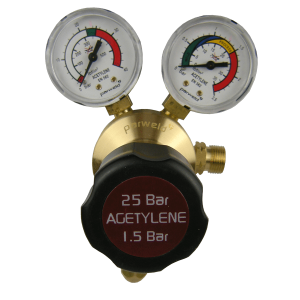 Single Stage Two Gauge Acetylene Regulator