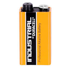 9V Block Duracell Industrial Battery