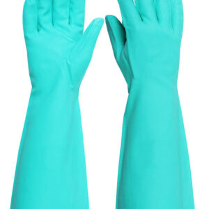 Nitrile Green 18" Gloves