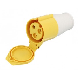 110V 32 Amp Trailing Yellow Socket