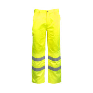 Polycotton Yellow Trousers