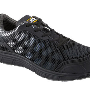 JCB Grey Mesh Black KPU Trainer