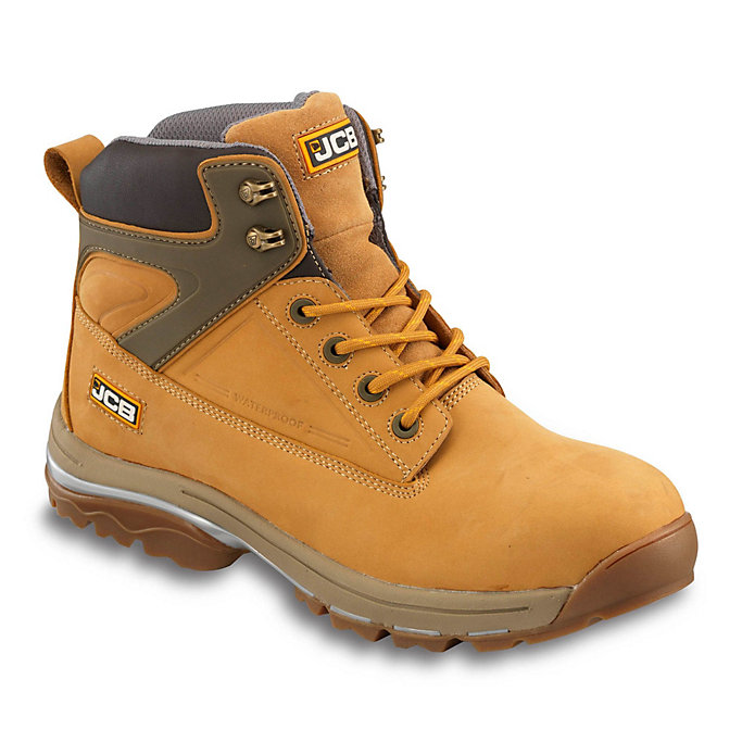 Honey Nubuck Waterproof Boot With Steel Midsole - Rowan UK : Rowan UK