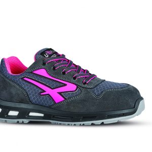U-Power Soft Nubuck Water Resistant Leather Trainer SI