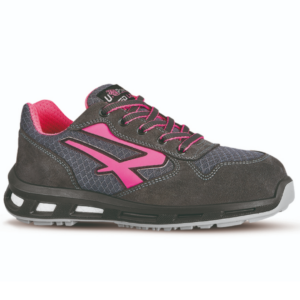 U-Power Soft Nubuck Water Resistant Leather Trainer SI
