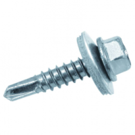 Light Section Self Drilling Screw With Washer (5.5mm x 100mm)
