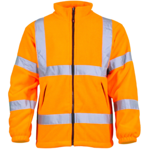 Warrior Orange Fleece Jacket