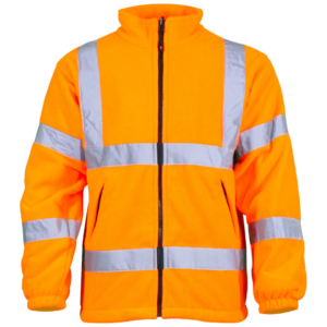 Warrior Orange Fleece Jacket
