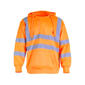Orange Hi Vis Hoodie
