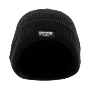 Thinsulate Black Thermal Beanie