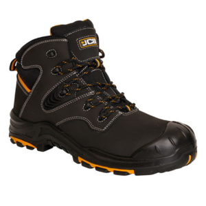 JCB Backhoe Black Boot