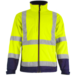Warrior Yellow Two-Tone Soft Shell Jacket